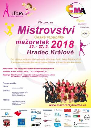 CMA Mistrovství ČR Hradec Králové 25.-27.5.2018
